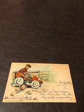 EARLY HUMOR-1906 - POSTED POSTCARD -I RAN ACROSS MR.. THE OTHER DAY UNEXPECTEDLY picture