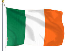 FLAG OF IRELAND LARGE 3 X 5 FEET IRISH EIRE INDOOR OUTDOOR, GROMMETS,  picture