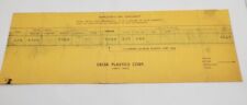 Vintage Paystub From DELTA Plastics Carey Ohio USA ( $ 1.45 Hourly Pay) picture