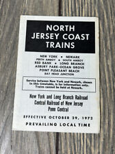 Vintage October 29 1972 North Jersey Coast Trains New York Long Branch Railroad picture