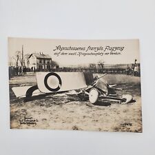 WW1 Original German Verdun Spad 12 French plane aircraft destroyed photo battle picture