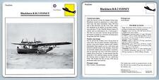 Blackburn R.B.2 Sydney - Seaplane  - Warplanes Collectors Club Card picture