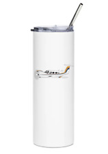 Piper Lance II Stainless Steel Water Tumbler with straw - 20oz. picture
