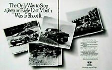 1990 Jeep & Eagle Racing Original Print Ad 8.5 x 11