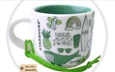 2oz ORNAMENT Starbucks HAWAII BEEN THERE SERIES Demitasse Espresso Mini Cup Mug picture