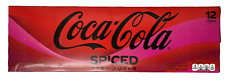 NEW COCA-COLA RASPBERRY SPICED ZERO SUGAR SODA 12 PACK 12 FLOZ (355mL) CANS BUY picture