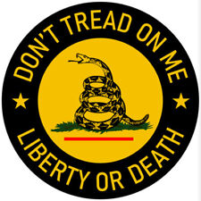 Don't Tread On Me Decal Sticker Laptop Car Window Stickers Gadsden Flag 2nd Guns picture