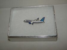 UNITED AIRLINES BOEING 737  AIRPLANE TACK PIN CONTINENTAL UAL PILOT GIFT  picture