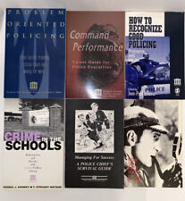 Lot 6 Vintage Police Executive Research Forum Books Problem Oriented Policing picture
