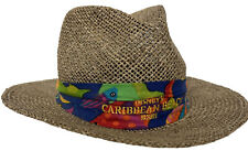 Vintage Disney's Caribbean Beach Resort Sun Beach Hat Made in USA Medium picture