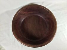 1 Pc Large Vintage Old African Handmade Hard Wood Thick And Stronh Bowl picture