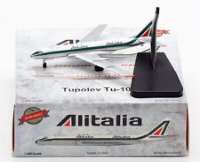 Retro Models 1:400 Alitalia CSA TU-104A Diecast Aircarft Model I-DIWN/OK-NDF picture