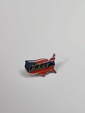 F/A-22 Raptor Lapel Pin USA Flag Shape  picture