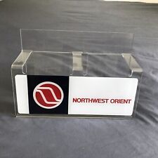 Northwest Orient Airlines Ticket Counter Schedule Holder picture