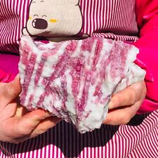 3.16LB Natural Pink Tourmaline Crystal Rough Rare Mineral Specimens healing picture