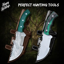 TRACKER® Hunter Handmade 2 Pcs Knife Set, Hunters Knife, Hunting, Survival Knife picture