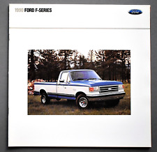 MINT 1990 FORD F SERIES PICKUP SALES BROCHURE CATALOG ~ 24 PAGES picture
