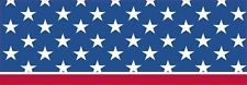 14in x 4.75in Stars and Stripes Sticker Car Truck Vehicle Bumper Decal picture