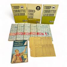 Boy Scouts of America Books 1950-70s Lot of 11 Paperbacks & Troop Dues Envelopes picture