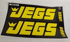 JEGS High Performance Parts Peel-Off Racing Decals Stickers 4 Stickers New Cpix picture