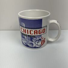 Vintage Starbucks Coffee Mug Chicago Cup 18 oz  1999 picture
