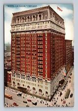 Chicago IL-Illinois, Hotel La Salle Advertising, Vintage 1916 Souvenir Postcard picture