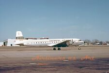 Continental Airlines Douglas DC-7B N8214H in the Late 1950s 8