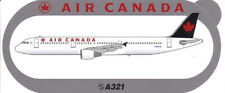 Official Airbus Industrie Air Canada A321 in Old Color Sticker picture