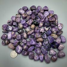Wholesale Charoite tumbled stones bulk 1kg lot picture