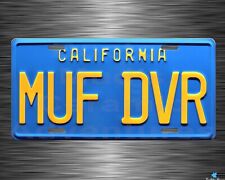 Cheech and Chong Muf Dvr  Metal License Plate - READ DESCRIPTION picture