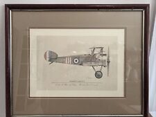British Sopwith Camel Biplane Aircraft WW1 Framed Print picture