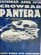Pantera - 1994 poster Santa Monica, CA Civic Auditorium 4/30 picture