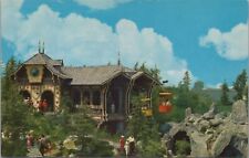 Postcard Disneyland Magic Kingdom Skyride Swiss Chalet Anaheim CA picture