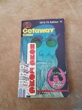 B8 Bob Peak Art TWA’s Getaway Guide To Hong Kong 1973-1974 Vintage Tour Guide picture