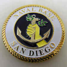 NAVAL BASE SAN DIEGO CAPT MARK NIESWIADOMY COMMANDING OFFICER CHALLENGE COIN picture
