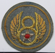 WW II WW 2 8th Air Force Army Air Force USAAF Insignia Badge Patch Bullion picture