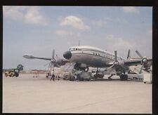 KLM Lockheed Super Constellation L 1049 Postcard Amsterdam Airport Postcard picture