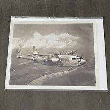 1951 Aviation Expiremental XC-120 Packplane (C-119 Flying Boxcar) USMC B&W Photo picture