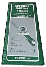 DECEMBER 1967 SOUTHERN RAILWAY SYSTEM PUBLIC TIMETABLE picture