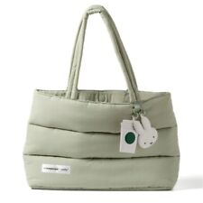 Starbucks x Miffy collaboration tote bag Green Singapore limited  45X12X31cm picture