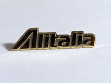 Pin ALITALIA logo Pin for Pilots Crew gold metal pin Italian Airline picture