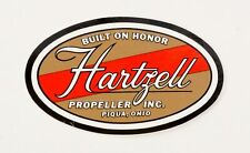 Hartzell Propeller Decal, Vintage Aviation  DEC-0109 picture