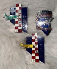 Set Of 3 AIR RACES RENO Pins 96’ 97’ 98’ picture