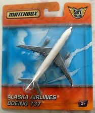 2009 Matchbox Sky Busters Alaska Airlines Boeing 737 - NOS - MOMC - VRHTF picture