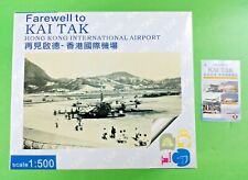 RARE MTR Ticket Farewell to KAI TAK + Limited 1:500 ORBIS DC-10 Model Set picture
