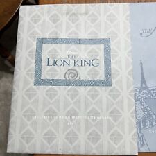 1995 & 1996 Disney's Exclusive Commemorative Lithographs Lion King Cinderella picture