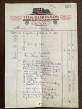 OLD STYLE CAR REPAIR INVOICE ***(((Reproduction of the original)))*** picture