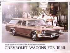 1966 CHEVROLET WAGONS CAPRICE IMPALA BEL AIR BISCAYNE CHEVY II + MORE  Z2767 picture