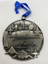 Northrop Grumman Military Aircraft 2005 Employee Christmas Ornament Medal s7 picture