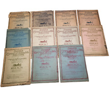 11 Booklets Dyke's Course of Automobile Engineering 1913 picture
